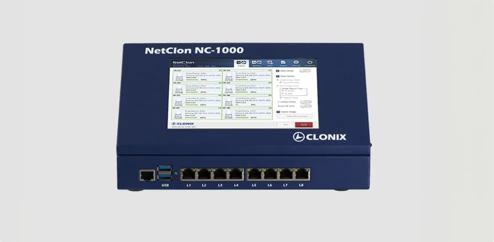 NetClon 디스크 복제/삭제 장비